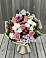 Букет цветов из: Альстромерии, Гвоздики, Розы и Хризантемы в Холбоне