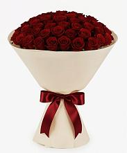 Букет 101 Бордовая роза Блэк Бакарра в Холбоне