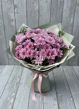 Букет цветов из:  Хризантемы #REPLACE_PRED# Холбоне