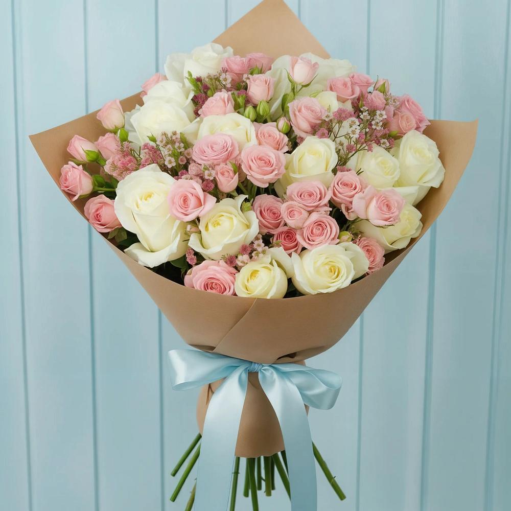 Букет цветов из: Розы в Холбоне