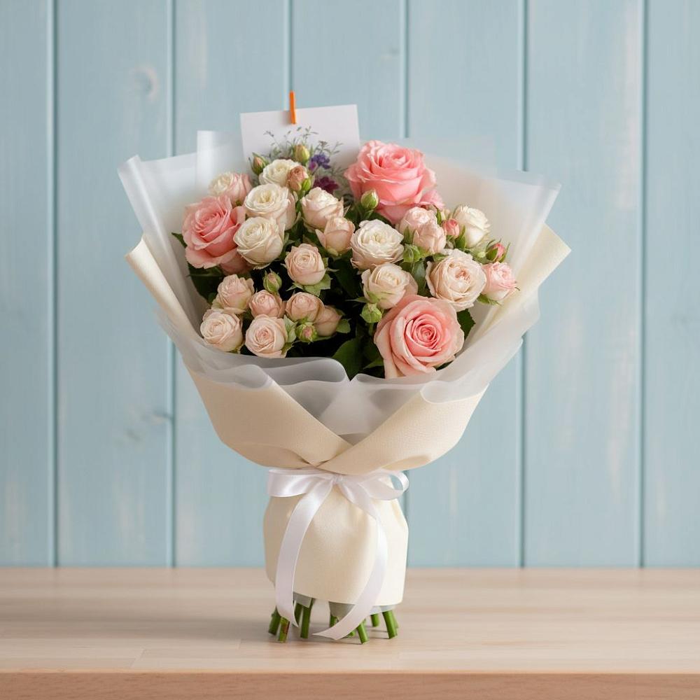 Букет цветов из: Розы в Холбоне