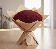 Букет 101 Красная роза в Холбоне