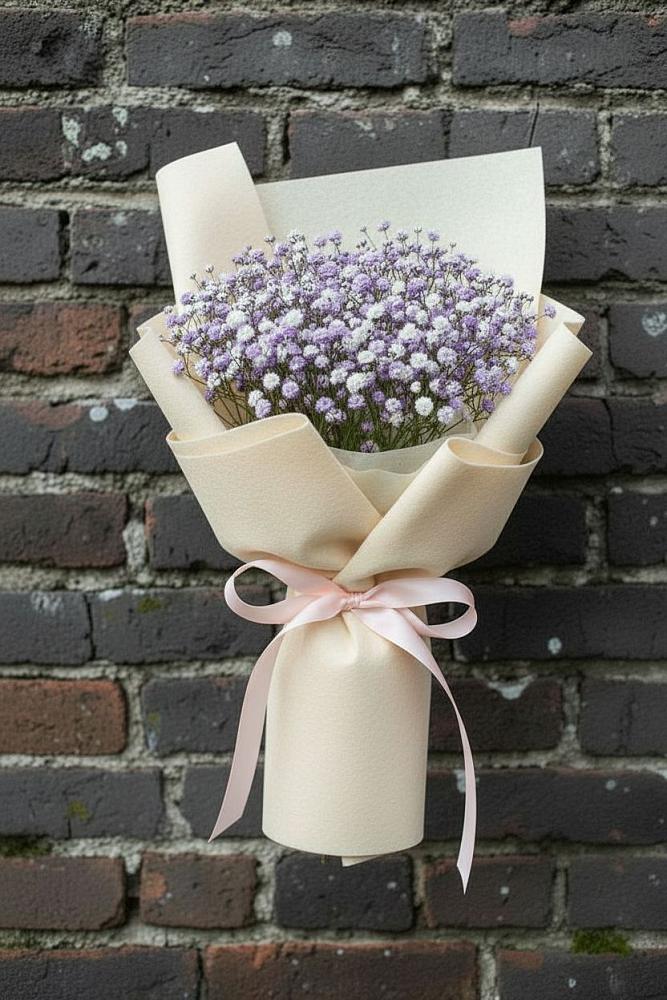 Букет цветов из: Гипсофила в Холбоне