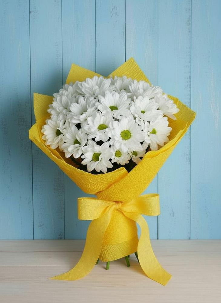 Букет цветов из: Хризантемы в Холбоне