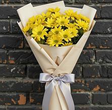 Букет цветов из:  Хризантемы #REPLACE_PRED# Холбоне