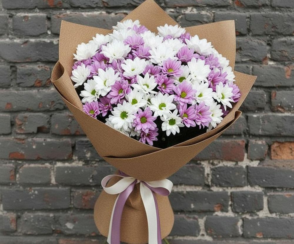 Букет цветов из: Хризантемы в Холбоне