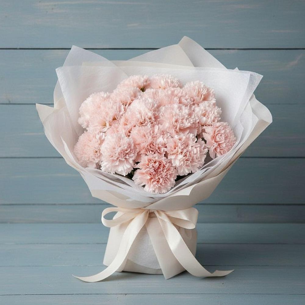 Букет цветов из: Гвоздики в Холбоне