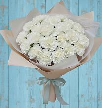 Букет цветов из:  Гвоздики #REPLACE_PRED# Холбоне